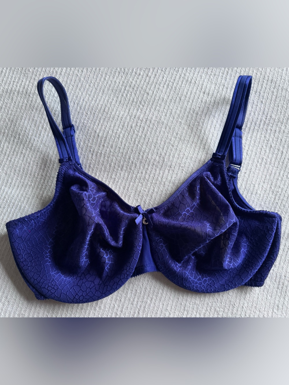 Cosabella Women's Underwire Bra in Deep Blue - Elegant Support 34 DD